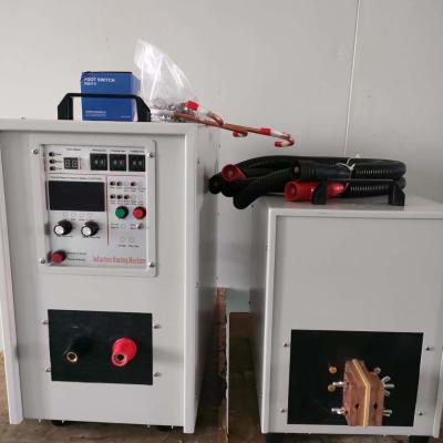 China Temperature Steel Rod Preheating Induction Forging Machine 100KW MF-300KW 2600.C for sale