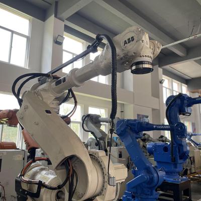 China Used Industrial ABB Wooden Edge Milling Robot Grinding Machine ABB6640-130 3.2 for sale