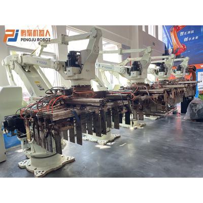 China Automatic Brick Used Robotic Palletizer Robot Yaskawa MPL500 Robotic Case Palletiser for sale