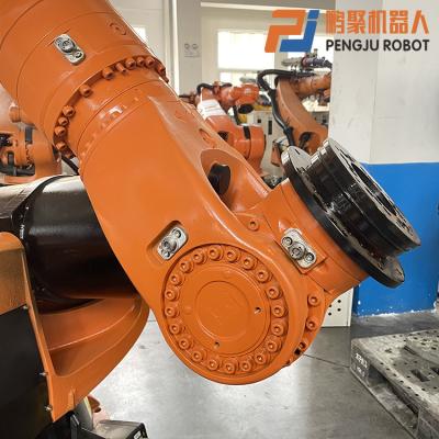 China Used Kuka Palletizing Robot with Profinet Communication automatic palletizing handling loading robot à venda