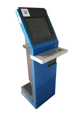 China Floor standing Interactive Touch Screen Kiosk Machine Self Service for sale