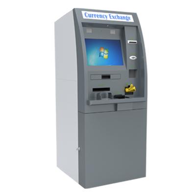 China Self Service Foreign Currency Exchange Kiosk 19inch 10 Point Capacitive Touch for sale