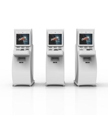 China Crypto ATM Self Service Vending Machine Foreign Currency Exchange BTC Redeem for sale
