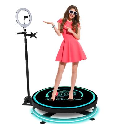 China 80 100 115 cm Party Slow Rotating Spinning Camera 360 Degree Photo booth Photobooth Automatic Video 360 spinner Booth for sale