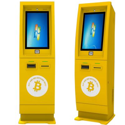 Chine Atmosphère de pièce de monnaie de machine de paiement de Bitcoin de 21,5 pouces crypto avec l'anti cadre en acier acide à vendre