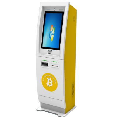 China OEM ODM 21.5inch Self Service Bitcoin Teller Machine Cryptocurrency Exchange ATM for sale