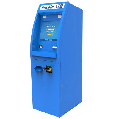 China Cash In And Cash Out Self Service Bank ATM Kiosk Bill Payment Kiosk Machine 19inch for sale