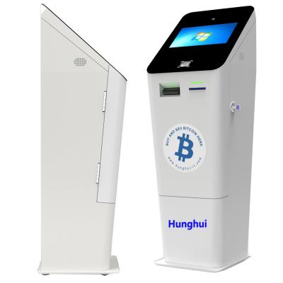 China Touchscreen Bitcoin ATM Kiosk Cryptocurrency Atm Machines Support Bitcoin Wallet for sale