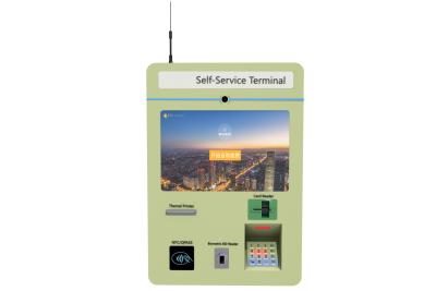China 15~22inch Payment Wall Mounted Kiosk touch screen With Wifi 4G Multi Functions for sale