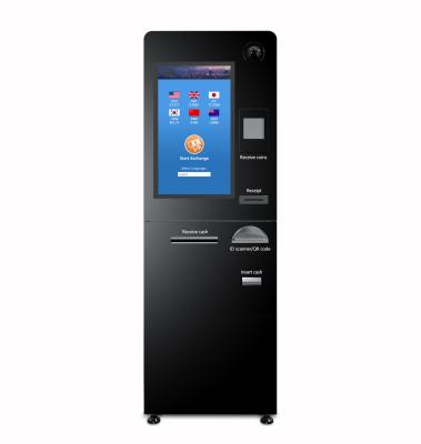 China Hunghui Windows 10 Foreign Currency Exchange Machine With Cash Dispenser for sale
