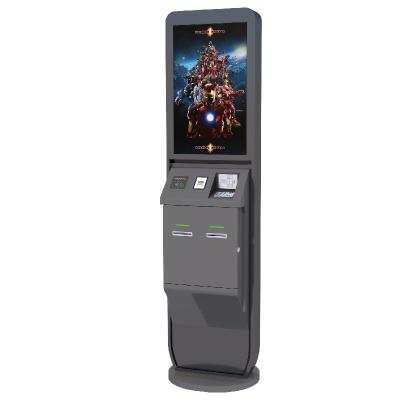 China 32inch~43inch Self Service Bus Ticket Vending Machine Movie Theater Ticket Kiosk for sale
