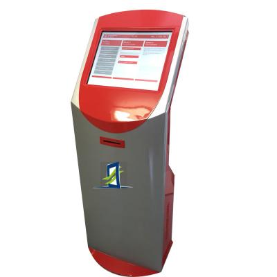 China 19.1 Inch Bank ATM Machine Interactive Touch Screen Kiosk With Ticket Printer for sale