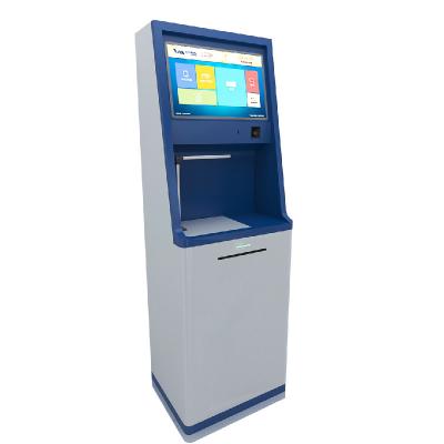 China 17~21.5Inch Bank ATM Machine Self A4 document scanning kiosk vandal proof for sale