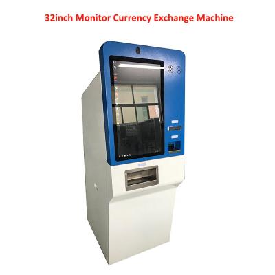China Windows10 OS Foreign Currency Exchange Kiosk Currency Exchange Atm Machine for sale