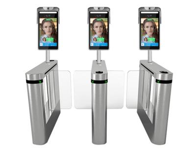 China 2.0MP FHD1080P 8 inch Body Temperature Kiosk With Facial Recognition for sale