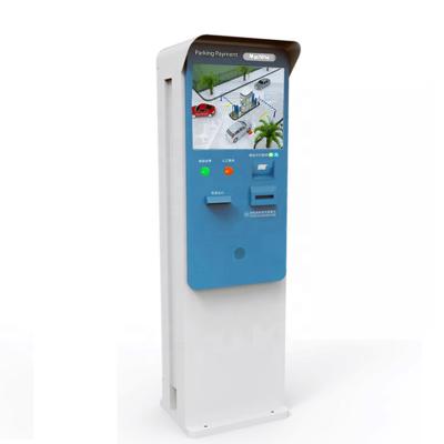 China 32inch Capacitive Touchscreen Automatic Ticket Vending Machine Parking Lot Payment Kiosk for sale
