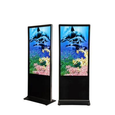 China Wifi 4g Vertical LCD Advertising Display 4k Ultra Hd Touch Screen Digital Signage for sale