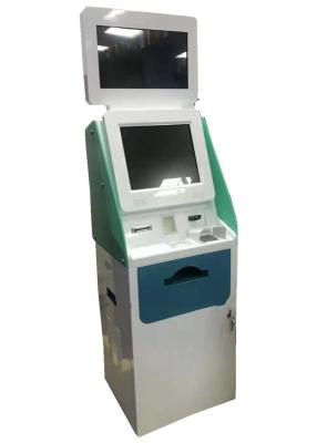 China OEM ODM Dual Screen Self Service Payment Kiosk Machine for sale
