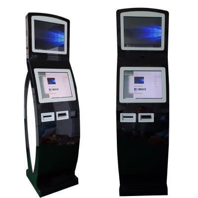 China Dual Screen 17 - 19inch Self Service Cash Payment Kiosk for sale