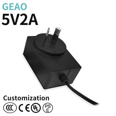 China 5W 5V 2A Wall Mount Power Supply Adapter For Foot Massager Fiber CCC for sale