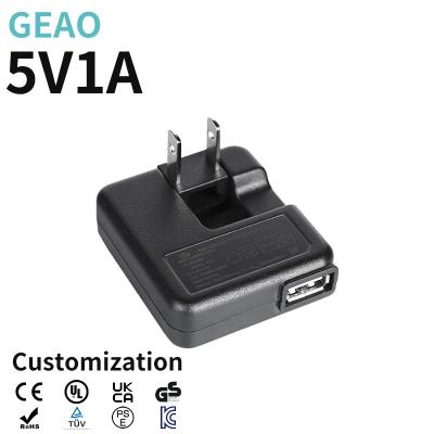 China carregador magro da parede do adaptador do poder do carregador da parede de USB da tomada de 5V 1A E.U. à venda