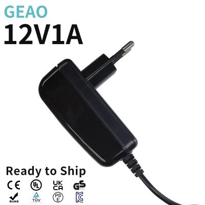 China OEM 12v 1a Power Adapter 12W Wall Plug Power Adapter Electric Unit for sale