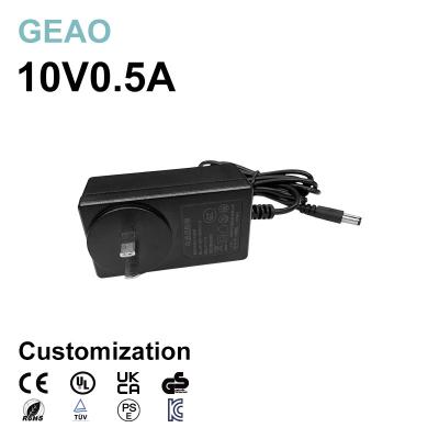 중국 10V 0.5A 벽에 장착 된 전원 어댑터 값싼 크리킷 LG 모니터 쇼룸 싱크 랩 판매용