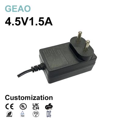 China 4.5V 1.5A Wall Mount Power Adapters For Amazon Led Aquarium Light Single Color Neon Switch Lite Laptop en venta