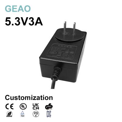 China 5.3V 3A Wall Mounted Power Adapters For Worldwide Cricut Projector Printer Neon Flex Nail Lamp for sale