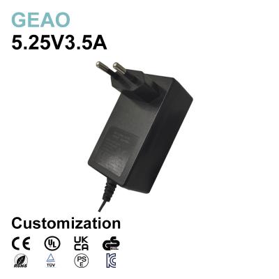 China 5.25V 3.5A Wall Mounted Power Adapters For  Intelligent Window Cleaning Machine Physiotherapy Machine for sale