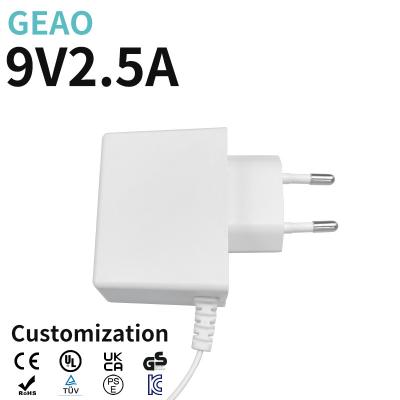 China 9V2.5A Wall Mounted Power Adapters For Hot Selling Network Equipment Cigarette Socket Massage Chair TV for sale