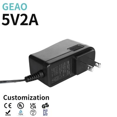 China 5V 2A Wall Mounted Power Adapters Electric With Efficiency Level VI for sale