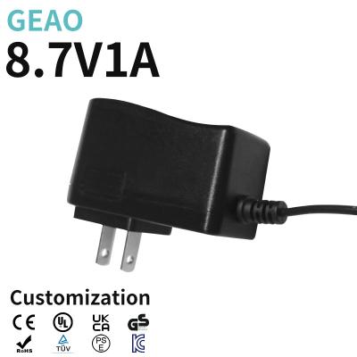 China 8.7V 1A Wall Mount Power Adapters For Set Top Box / Hoverboard / Dehumidifier / Notebook for sale