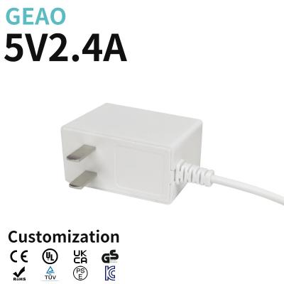 China 5V 2.4A AC Power Adapter For Scooter / Physiotherapy Machine / Electric Vehicle for sale