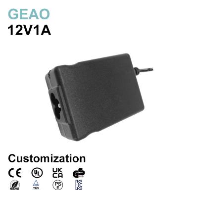 China 1A 12V AC Adapter Power Supply Lightweight 18W Power Adapter Desktop FCC for sale