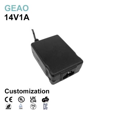 China 14V 1A Desktop Switching Power Supply 10mS 18W Power Converter Adapter for sale