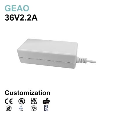 China 36V 2.2A Desktop Power Adapter For Electronic Projector Billboard Compensating Mirror for sale