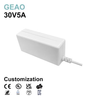 China 30V 5A Desktop Power Adapter For Factory Christmas Tree Soap Dispenser Meidical Notebook for sale