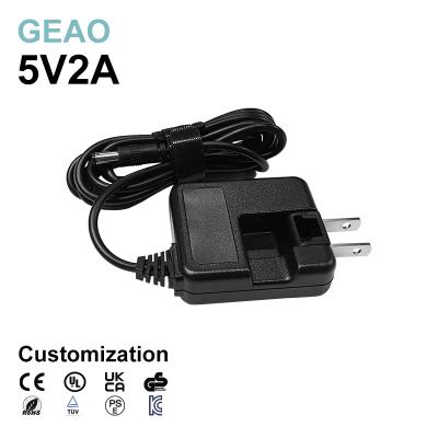 China 5.3V 2A Wall Mount Power Adapters For Sewing Machine / Single Color Neon for sale