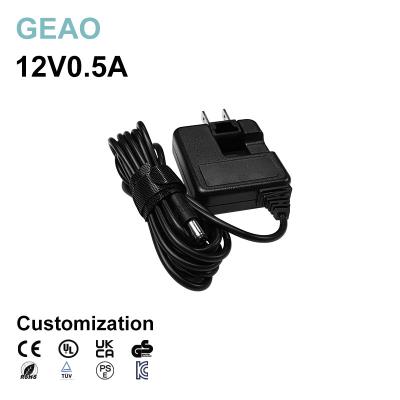 China 12V 0.5A Wall Mount Power Adapters For Network Equipment Pos Machine Laptop Electric Desk for sale