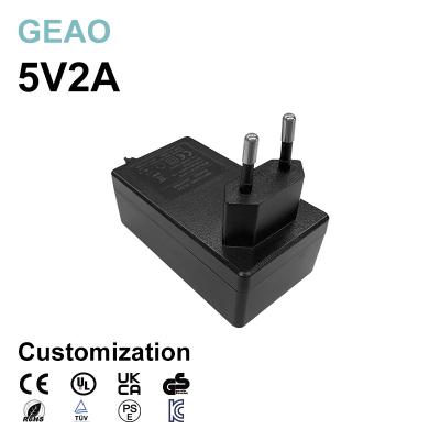 China Vertical 5V 2A Power Adapter Terminal Block 10W Wall Mounted Power Supply for sale