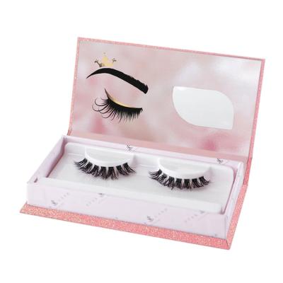 China Private Label Eco Friendly Gift Box Packaging For Glitter 3D Silk Mink Eyelash for sale