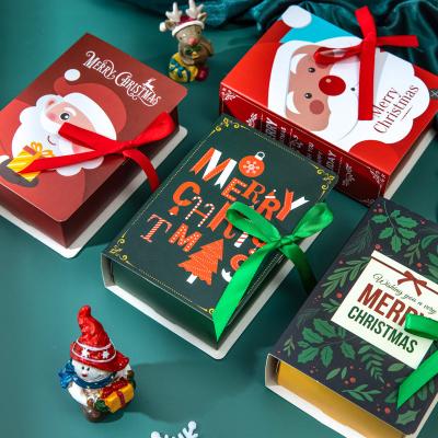 China Custom Christmas Cookies Box , New Year Creative Gift Packaging Box à venda