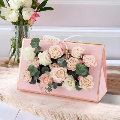 Cina Chocolate Candy Packaging Folding Gift Box , Color Printing Flower Packaging Box in vendita