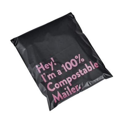 China Biodegradable Cornstarch Mailer Shipping Bags Eco Friendly Recyclable for sale