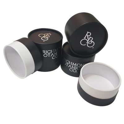 China Antiwear Black Cardboard Tube Packaging , Ultraportable Cardboard Packing Tubes for sale