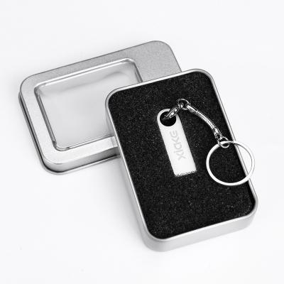 China USB que empaqueta ultraligero multifuncional impresa de Tin Boxes With Clear Lid en venta
