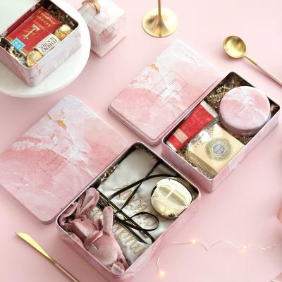 China Ultraportable Wedding Printed Tin Boxes Multipurpose Rustproof for sale