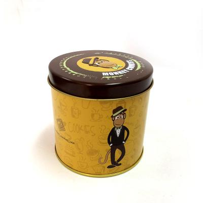 China Cylindrical Tin Can For Tea Packaging for sale