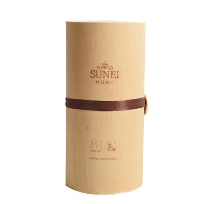 China Cylindrical Wooden Box Packaging for sale